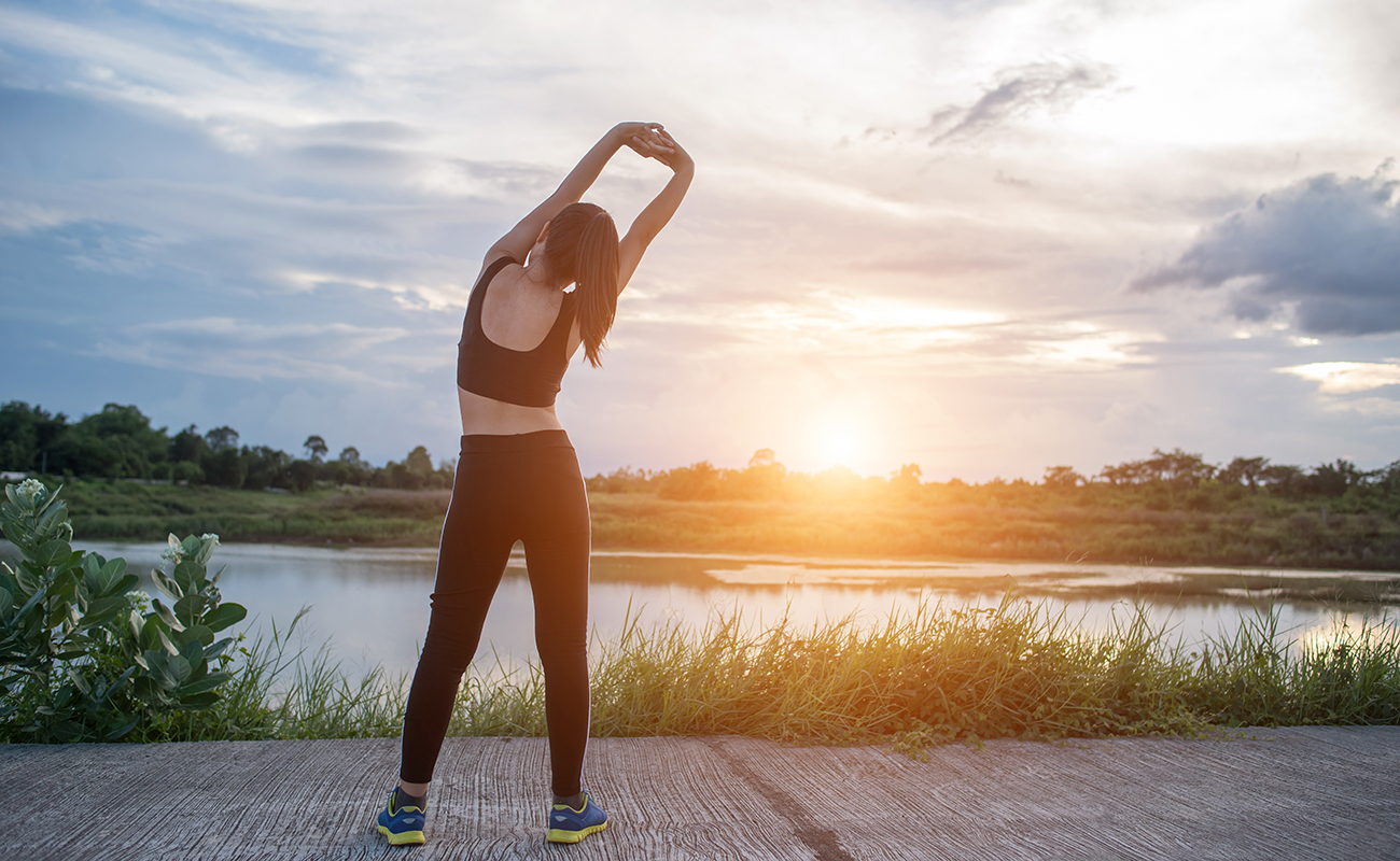 단지 앞 태화강변 산책로